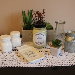 Farmhouse Candle Mason Jar Clean Cotton Shekinah 16 Oz - thumbnail 2