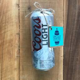 Coors Light Can Candle - Scented, Soy Wax, Handmade - thumbnail 3