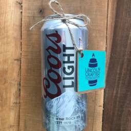 Coors Light Can Candle - Scented, Soy Wax, Handmade - thumbnail 2