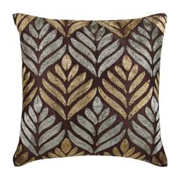 "Designer Lattice, Trellis, Lotus Plum Purple Euro Pillowcase 24""x24""/26""x26" - thumbnail 1