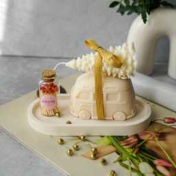 Christmas Gift Set - Soy Wax Candle, Trinket Tray & Matches - thumbnail 3