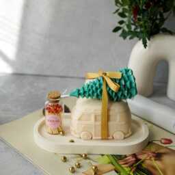 Christmas Gift Set - Soy Wax Candle, Trinket Tray & Matches - thumbnail 2