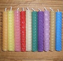 Celebration Beeswax Candles. Set Of 10-30. Free Shipping Option - thumbnail 2