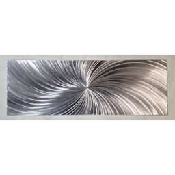 Hyper Nova Metal Wall Art By R Toomer Art, Grey Silver - thumbnail 2