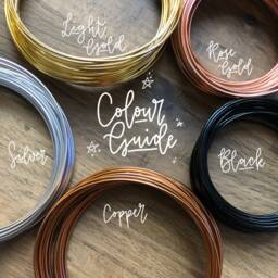 Handmade - Copper Pictured Wire Bicycle/Bike. Wire Art, Scandi, Wall Sign, Decor, Bike Lover - thumbnail 4