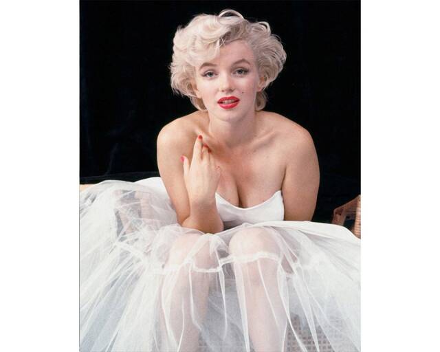 Marilyn Monroe Ballet Colour - Enamel Metal Tin Sign Wall Plaque