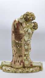 Klimt The Kiss - Handpainted Figurine Resin Scupture Home Decor Art Gift