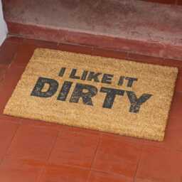 I Like It Dirty Doormat - Funny Door Mat For Home, Humorous Gift Gardeners & Pet Owners, Cheeky Front Welcome - thumbnail 2