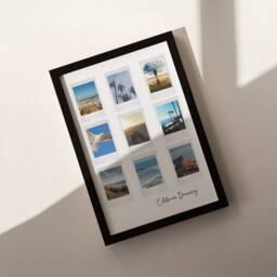 Personalised Photo Collage Print - Anniversary Gift, Framed - thumbnail 2
