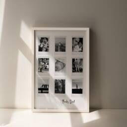 Personalised Photo Collage Print - Anniversary Gift, Framed - thumbnail 3