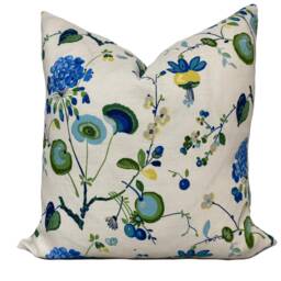 Schumacher Vasily Linen Cushion Cover Pillow Double Sided - thumbnail 2