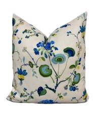 Schumacher Vasily Linen Cushion Cover Pillow Double Sided - thumbnail 1