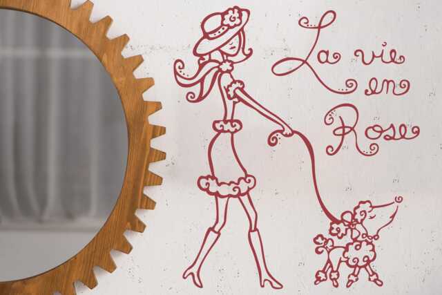 "Paris Fashion Wall Decal - " - image 1