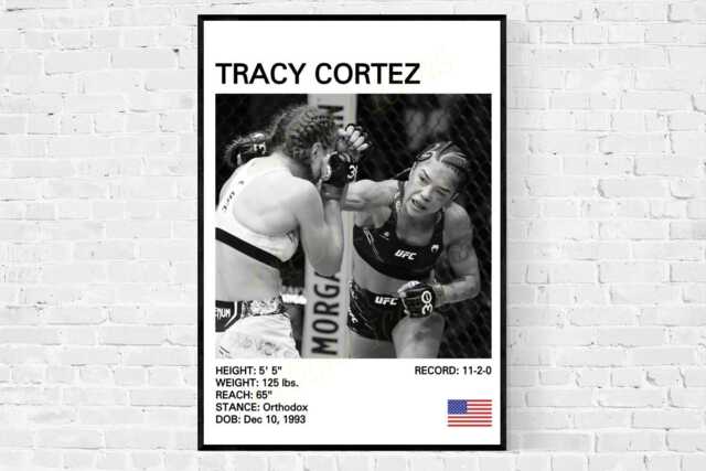 Tracy Cortez Poster Mma Global Icon Art Print - image 1