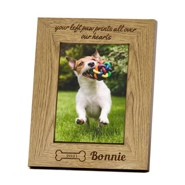 Personalised Photo Frame Engraved 7x5 - image 1
