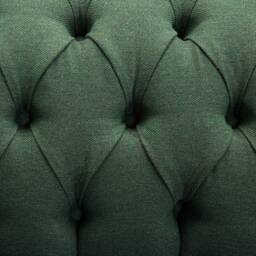 Handmade 3 Seater Green Herringbone Wool Fabric Chesterfield Sofa - Other Colours + - thumbnail 4