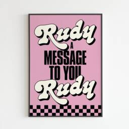 The Specials - A Message To You Rudy Lyrics Music A3 A4 A5 Wall Art Poster Print Gift - thumbnail 2