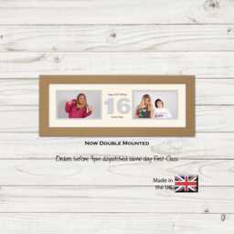 "16Th Photo Frame Word Birthday Special Gift Two Box 6""x4" - thumbnail 1
