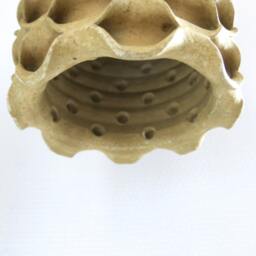 Hand Crafted Danish Ceramic Stoneware Cylindrical Hanging Lamp - thumbnail 3