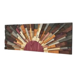 "Home Decor - Wood Art ""Edge Of The Day" - thumbnail 3