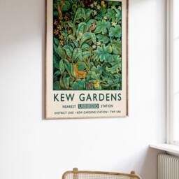 William Morris Print, Kew Gardens London Poster, Vintage Wall Art, Floral A1/A2/A3/A4 - thumbnail 3