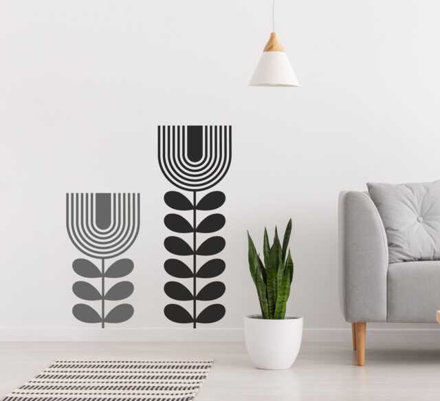 Sale Large Boho Flower Wall Decals Living Room Decor - image 1