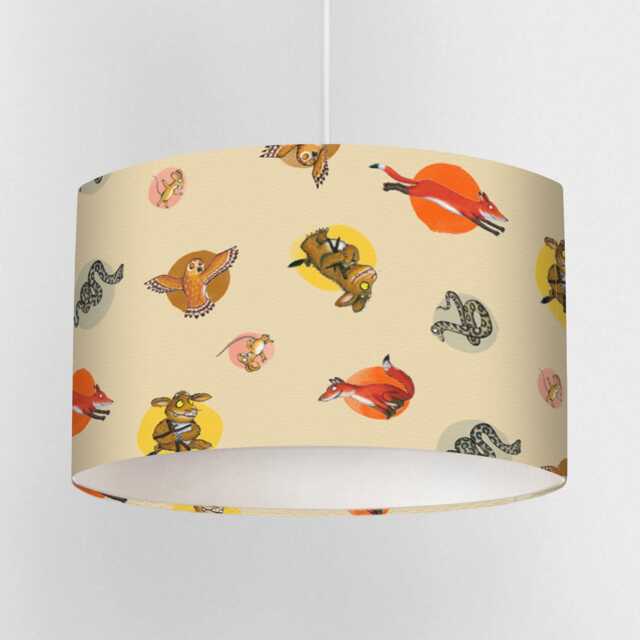 The Gruffalo's Child Lampshade - Officially Licensed Ceiling Or Table Lamp Shade Handmade in The UK Optional Diffuser Nursery Light - image 1