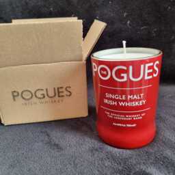 Candle Pogues Vanilla Scented Gift Box Set Personalised - thumbnail 2