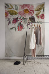 Classic Flowers - Wall Tapestry Tapestry Hangings Wanderlust Bohemian Home Decor Dorm T#19