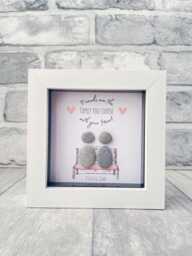 Best Friend Pebble Art Gift, Christmas Birthday Or Thank You Gifts For Her, Personalised Gifts, 40Th 50Th 60Th 70Th Gift Women - thumbnail 1