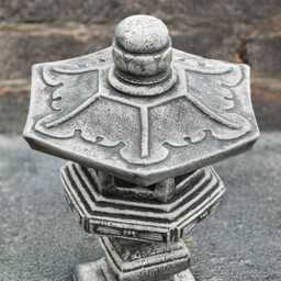 Unique Pagoda Sculpture Concrete Lantern Figurine Japanese Cement Home Decoration Lantern Lover Gift Outdoor Zen Garden Art - thumbnail 2