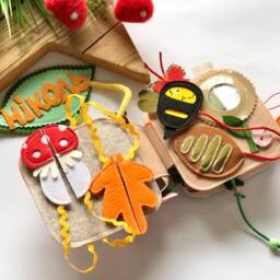 Quiet Book , Quiet From 1 Year To 3 Years, Educational Felt Book, Felt Busy Book, Baby Activity Book. Activity Toys - thumbnail 3