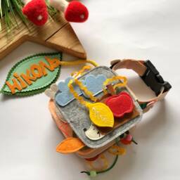Quiet Book , Quiet From 1 Year To 3 Years, Educational Felt Book, Felt Busy Book, Baby Activity Book. Activity Toys - thumbnail 4