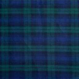 Blackwatch - 100% Wool Tartan Blanket Eco Friendly Personalisable Blankets Throw - thumbnail 2
