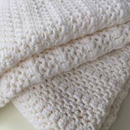 Made-To-Order Crochet Blanket Soft Blanket, Acrylic Afghan, Custom Colors & Sizes - thumbnail 4