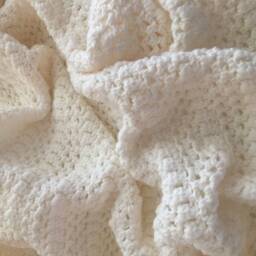 Made-To-Order Crochet Blanket Soft Acrylic Afghan, Custom Colors & Sizes - thumbnail 2