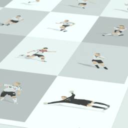 Germany National Football Team Legends Print - Die Mannschaft Icons Poster German Soccer Art - thumbnail 2
