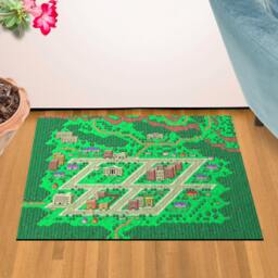 "Earthbound, Onett Map 24"" X 36" - thumbnail 1