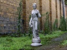 Elegant Greek Goddess Statue Classical Garden Decor Outdoor Woman Sculpture Concrete Figurine Yard Ornament Timeless Beauty - thumbnail 1