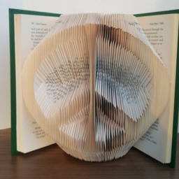 Peace Symbol - Folded Book Art Fully Customizable, Peace, Love - thumbnail 3