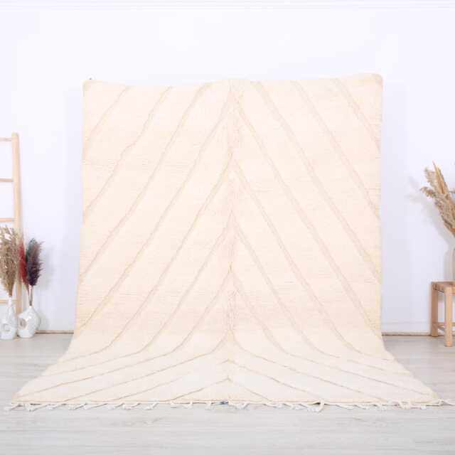 Handmade Beni Ourain Wool Rug - Customizable & Unique, Custom Moroccan Rug, Rug, Berber Rug - image 1