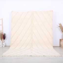 Handmade Beni Ourain Wool Rug - Customizable & Unique, Custom Moroccan Rug, Rug, Berber Rug - thumbnail 1