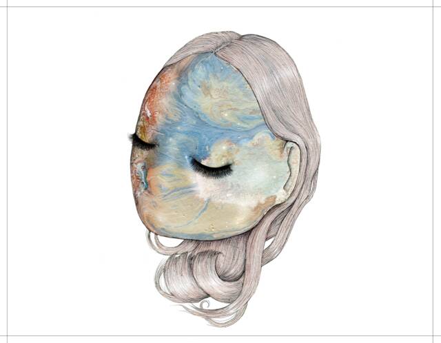 Cream Mirage - Gicl??e Art Print/Poster Watercolor Painting By Joanna Jensen - image 1