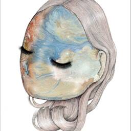 Cream Mirage - Gicl??e Art Print/Poster Watercolor Painting By Joanna Jensen - thumbnail 3