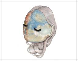 Cream Mirage - Gicl??e Art Print/Poster Watercolor Painting By Joanna Jensen