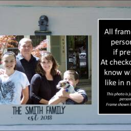 Best Friends Choose To Be Seen With You Double Picture Frame, Wood Photo Board Personalized, Going Away Gift, Dorm Decor, Friend - thumbnail 4
