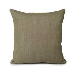 Grayish Tan Decorative Throw Pillow Cover, Cushion Covers, Pillowcase, Accent Pillows, Toss Pillow, Canvas Textured Linen Covers - thumbnail 1