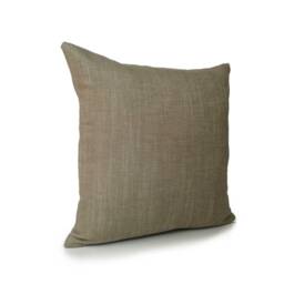 Grayish Tan Decorative Throw Pillow Cover, Cushion Covers, Pillowcase, Accent Pillows, Toss Pillow, Canvas Textured Linen Covers - thumbnail 2