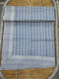 Handmade Cotton Bed Sheet Block Print Indian Bedspread Throw