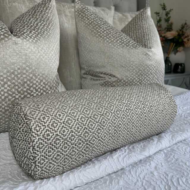 "Decorative Bolster Cushion 16"" X 6" - image 1